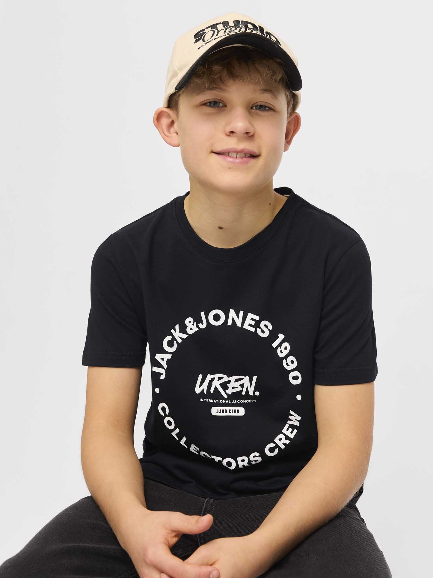 JACK&JONES SIMON TEE - NERO