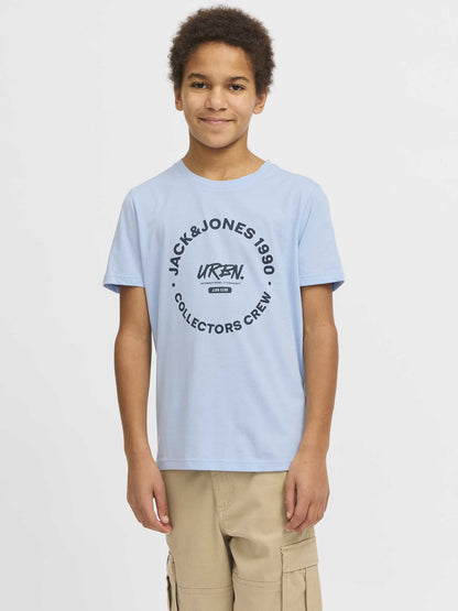 JACK&JONES SIMON TEE - CELESTE