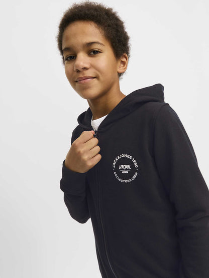 JACK&JONES SIMON ZIP - NERO