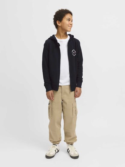 JACK&JONES SIMON ZIP - NERO