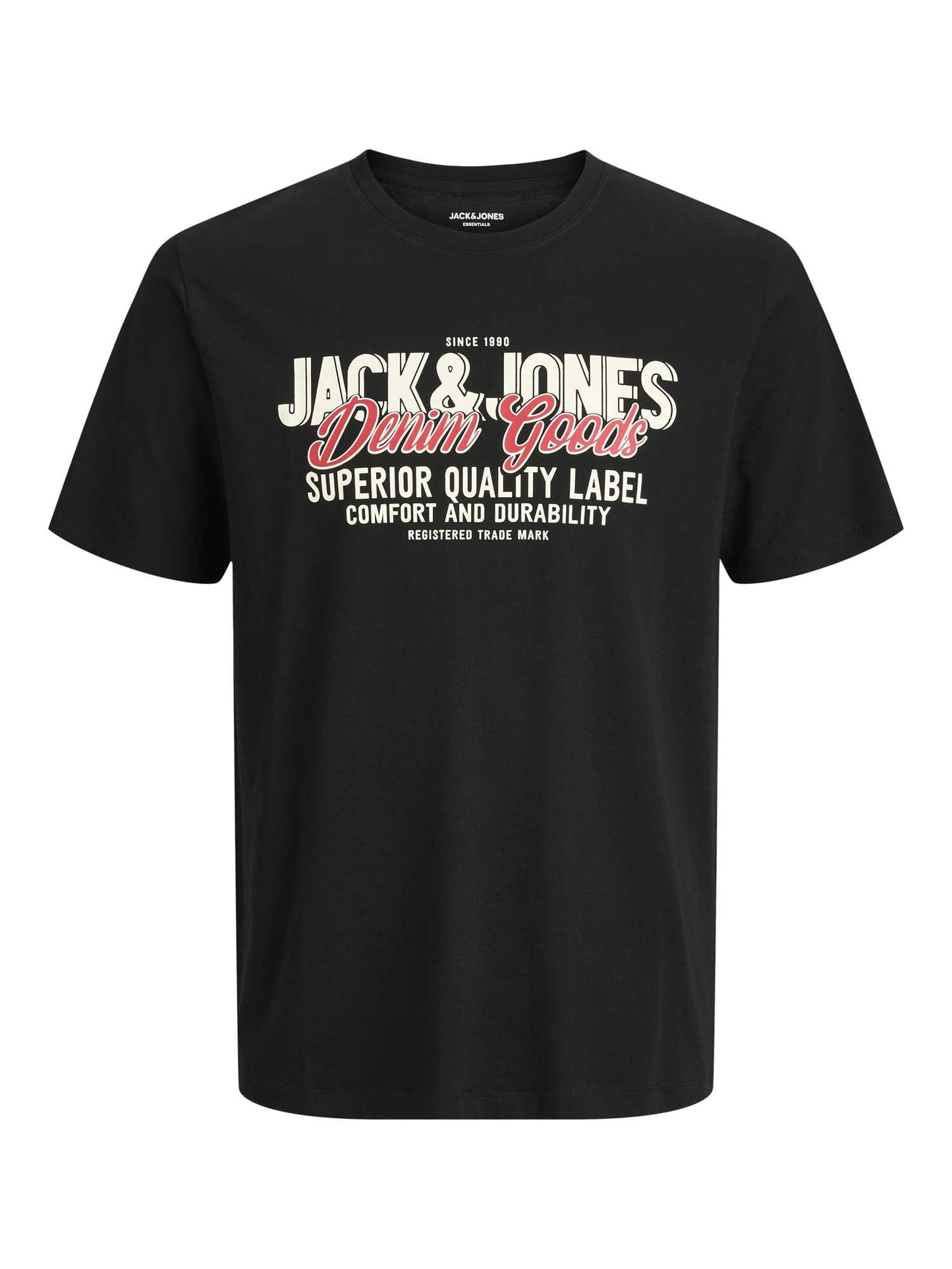 T-SHIRT CON LOGO JACK&JONES DA BAMBINO NERO