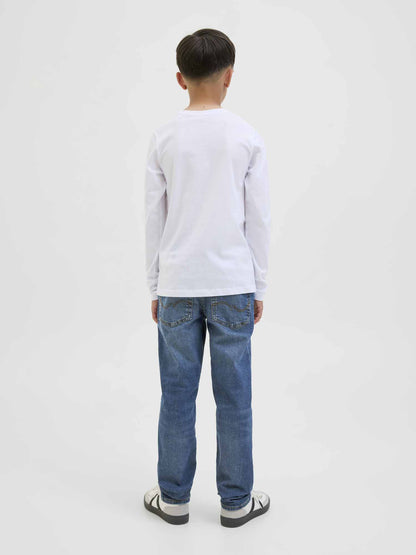 Jack&Jones Jr Glenn, jeans Unisex bambino denim