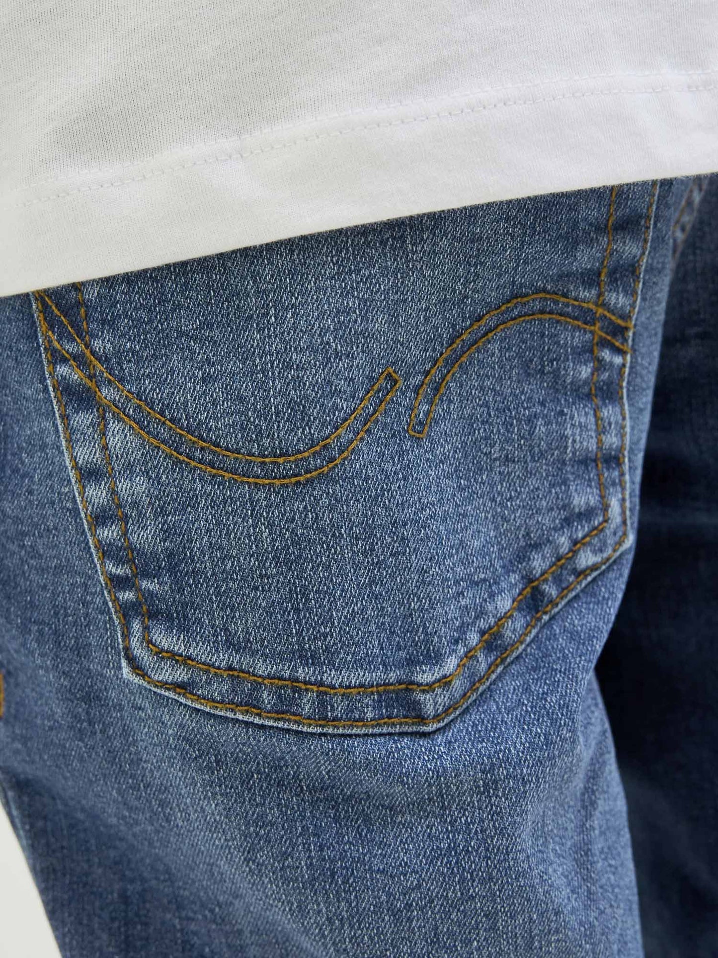 Jack&Jones Jr Glenn, jeans Unisex bambino denim
