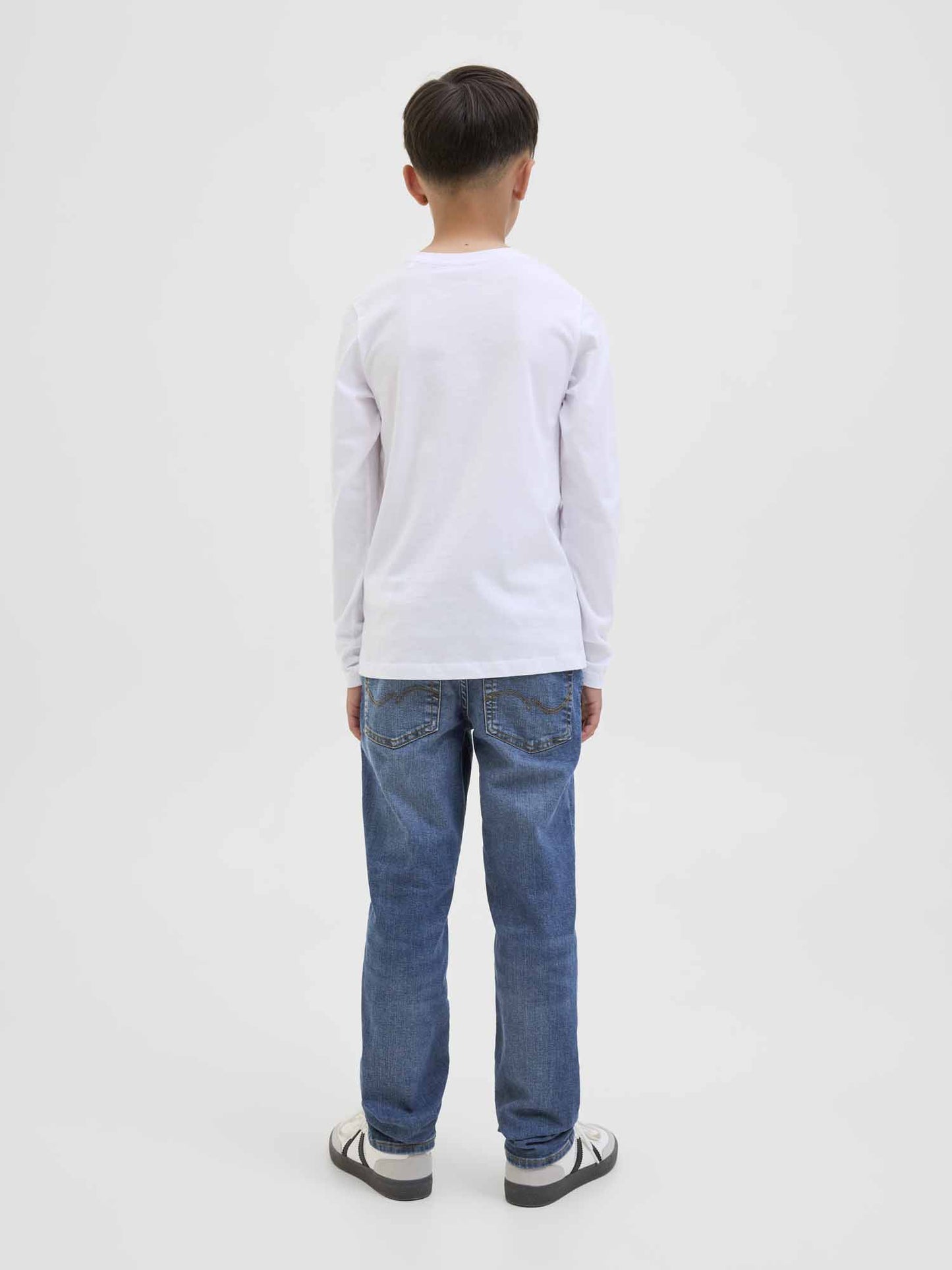Jeans Jack&Jones Glenn per bambino unisex in denim blu