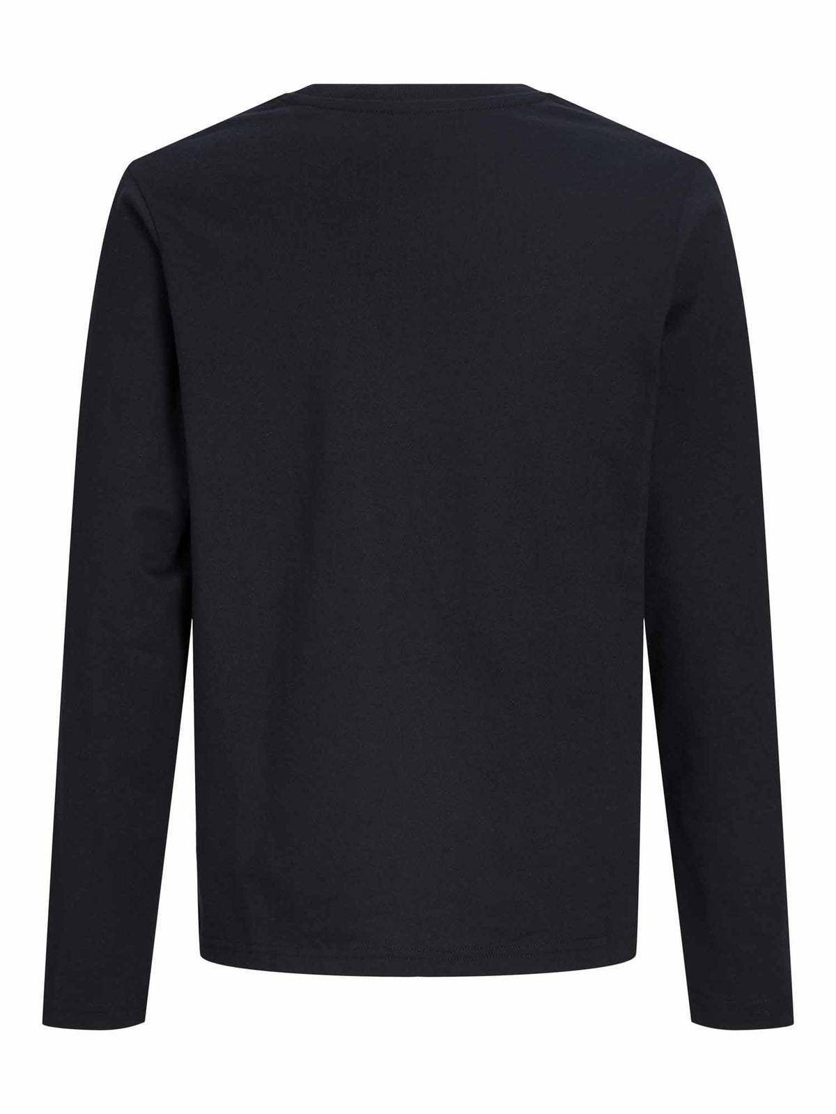 Jack&Jones Jr Organic, t-shirt a maniche lunghe da bambino nera