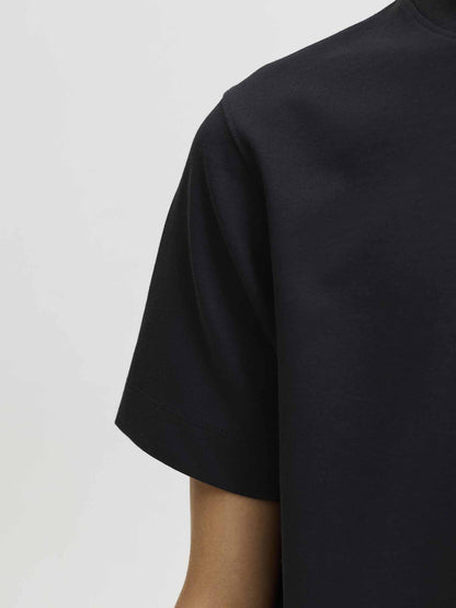 Jack&Jones Jr Barron, t-shirt a maniche lunghe da bambino nera