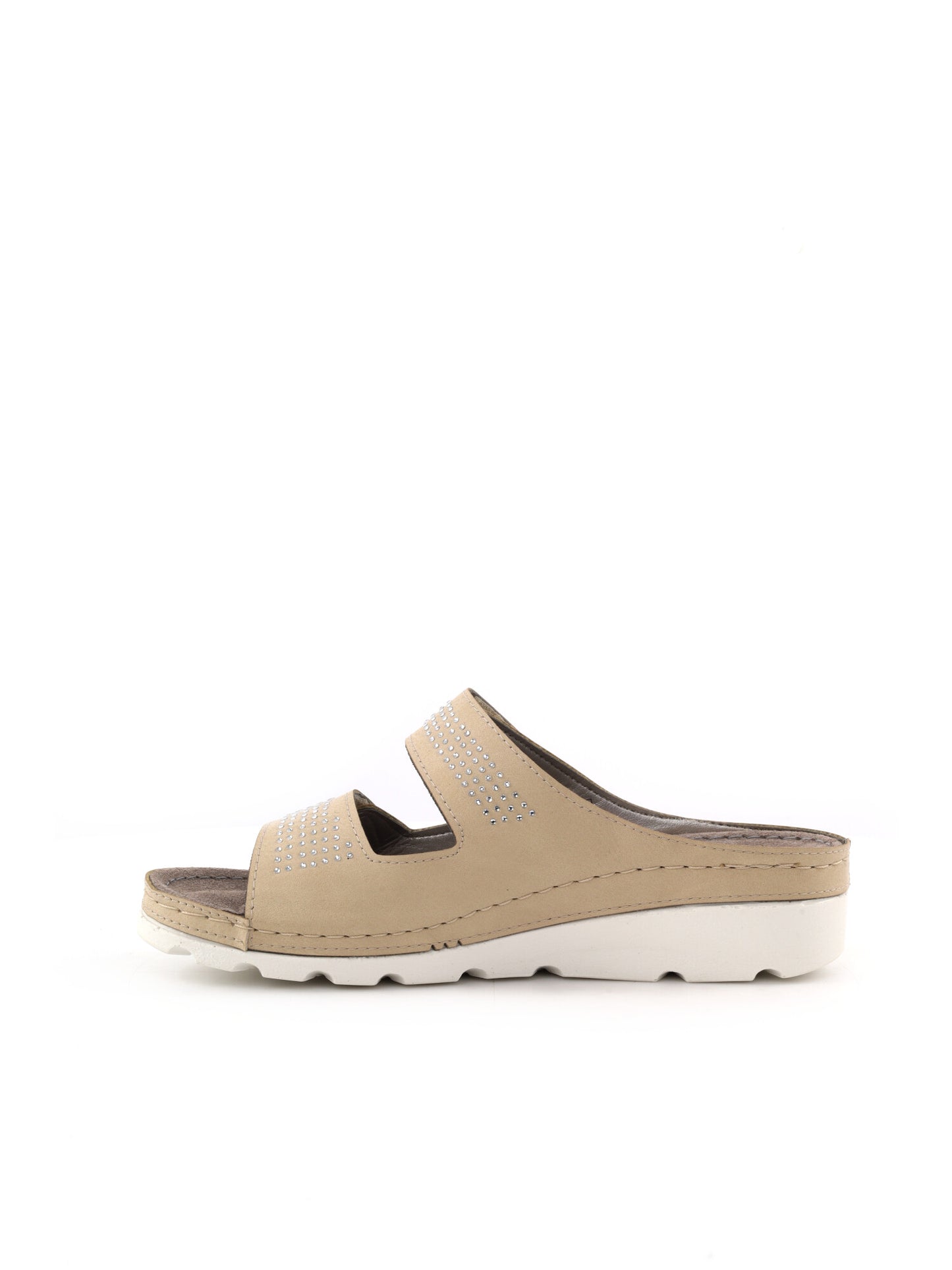 Tiglio Maratea, ciabatte da donna beige eleganti e confortevoli