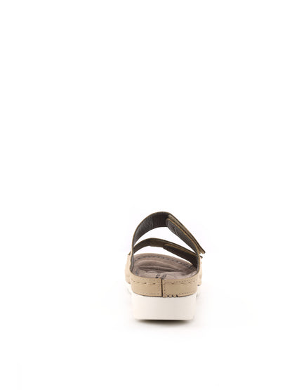 Tiglio Maratea, ciabatte da donna beige eleganti e confortevoli