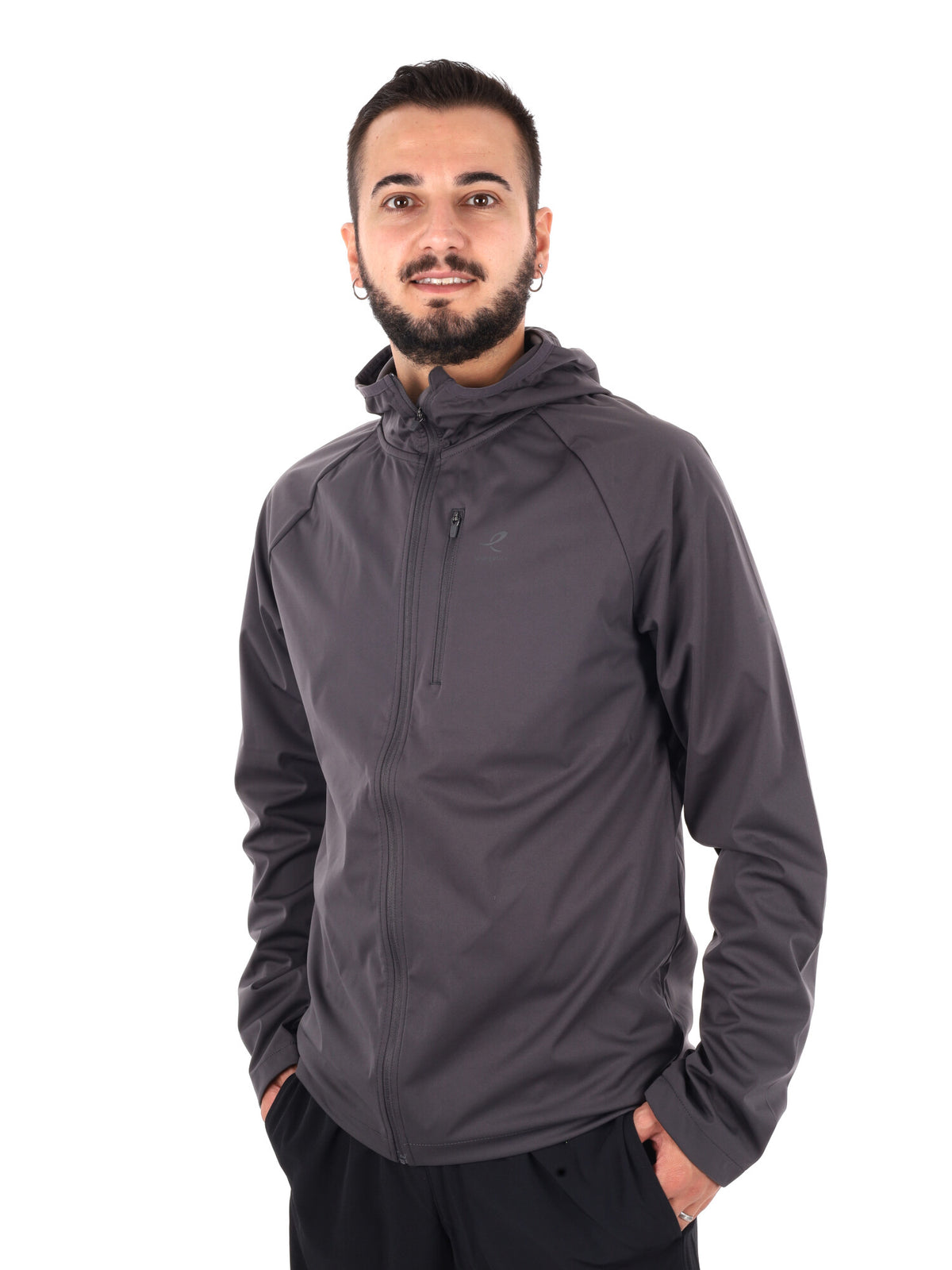 Energetics Tobbo Jkt, giubbotto da uomo nero
