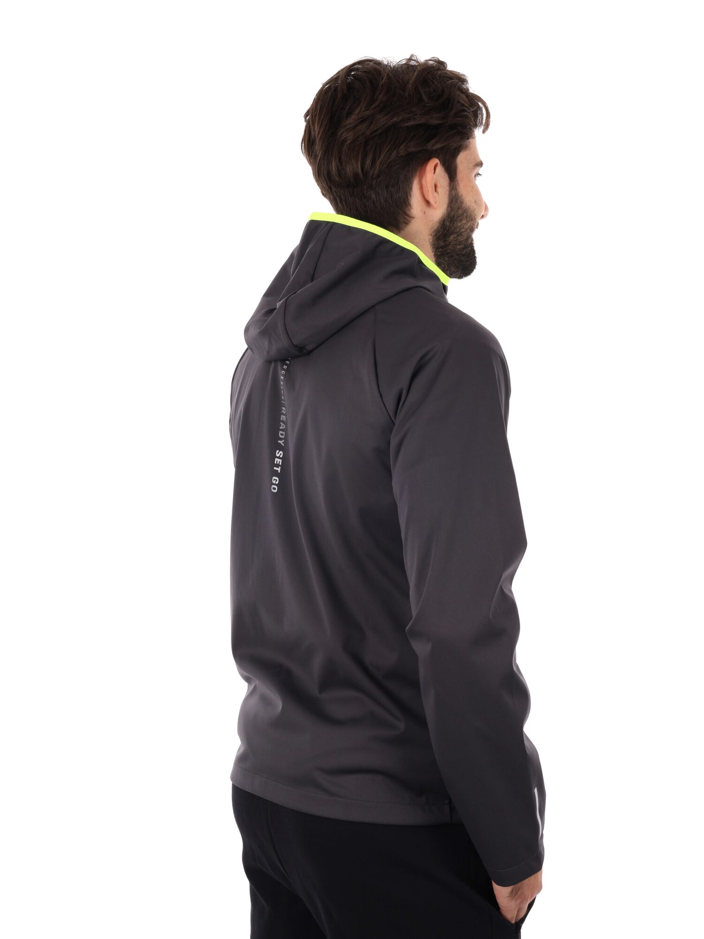 GIACCA RUNNING TOBBO ENERGETICS DA UOMO ANTRACITE