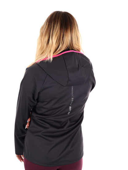 GIACCA RUNNING TOBBA ENERGETICS DA DONNA NERO