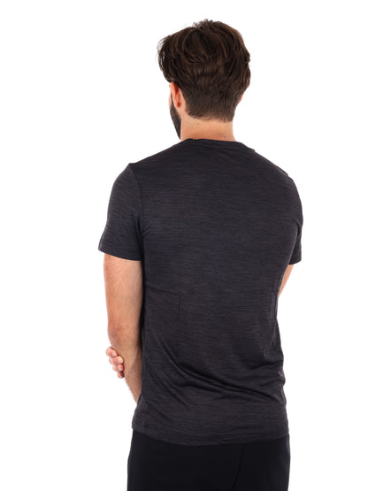 Energetics telly t-shirt mm training da uomo nero