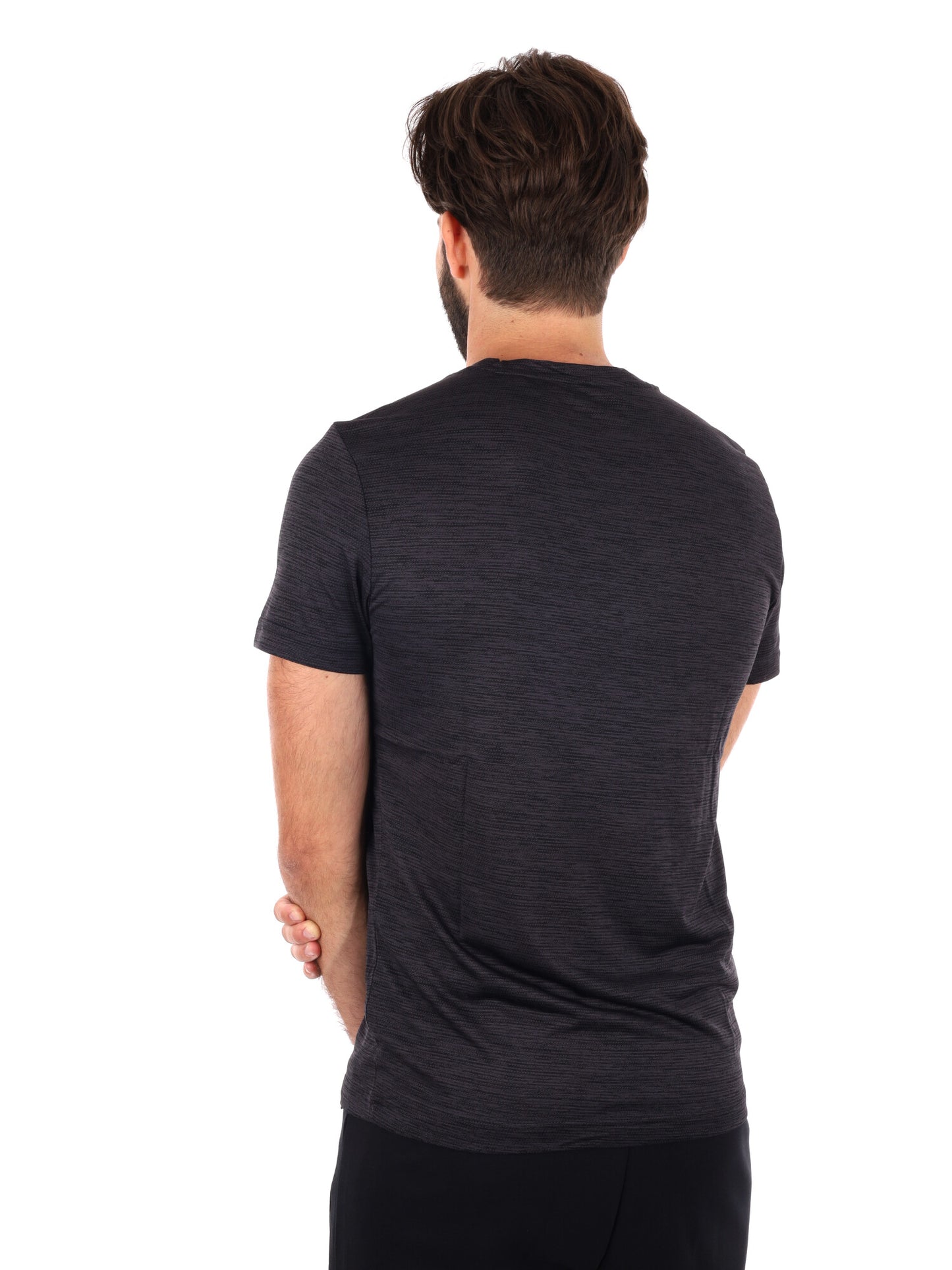 T-SHIRT TRAINING TELLY ENERGETICS DA UOMO NERO