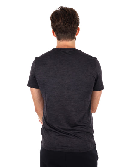 Energetics telly t-shirt mm training da uomo nero
