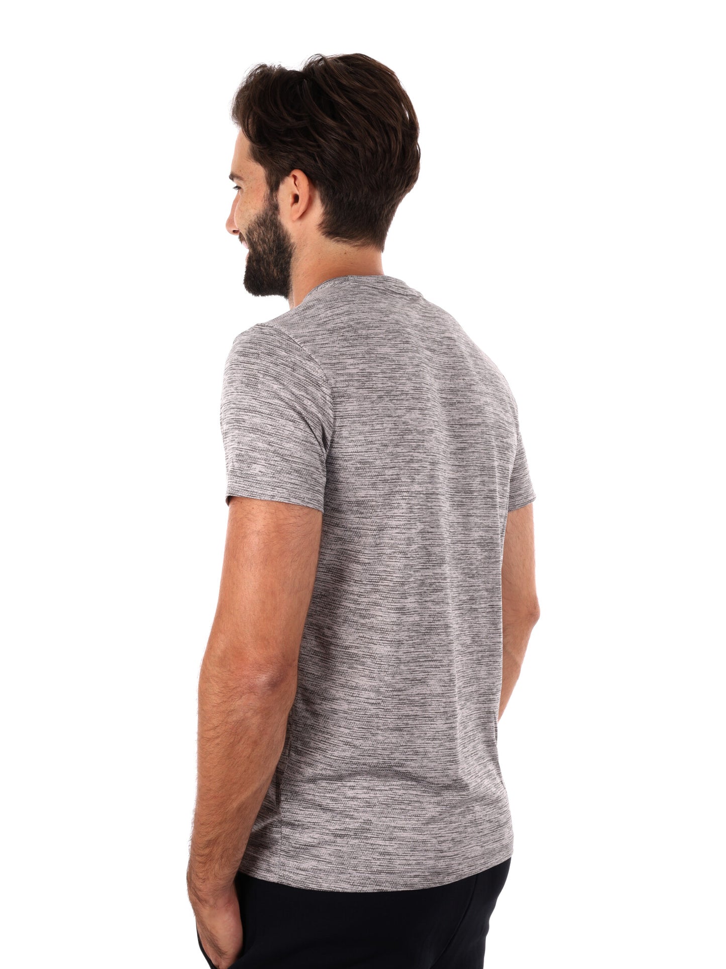 T-SHIRT TRAINING TELLY ENERGETICS DA UOMO GRIGIO