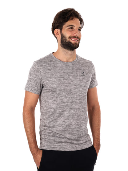 T-SHIRT TRAINING TELLY ENERGETICS DA UOMO GRIGIO