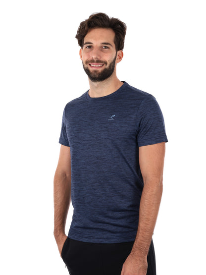 T-SHIRT TRAINING TELLY ENERGETICS DA UOMO BLU
