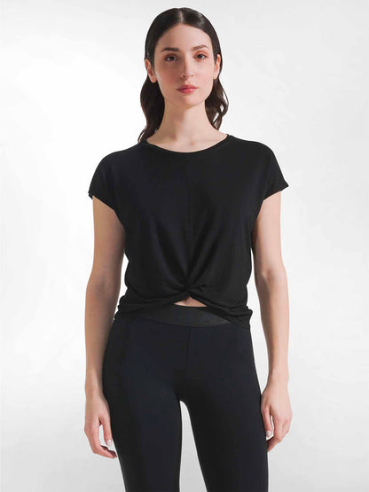 DEHA T-SHIRT YOGA - NERO