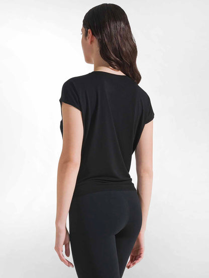 DEHA T-SHIRT YOGA - NERO