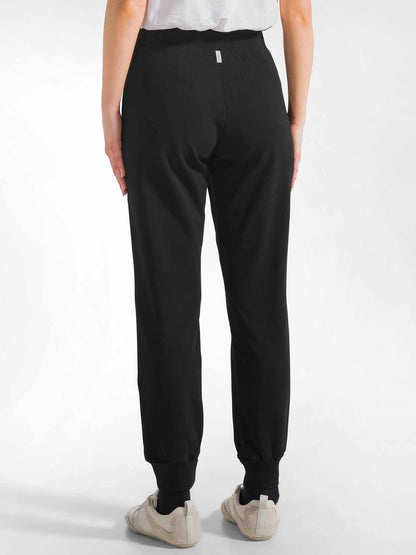 DEHA PANTA FLEECE - NERO