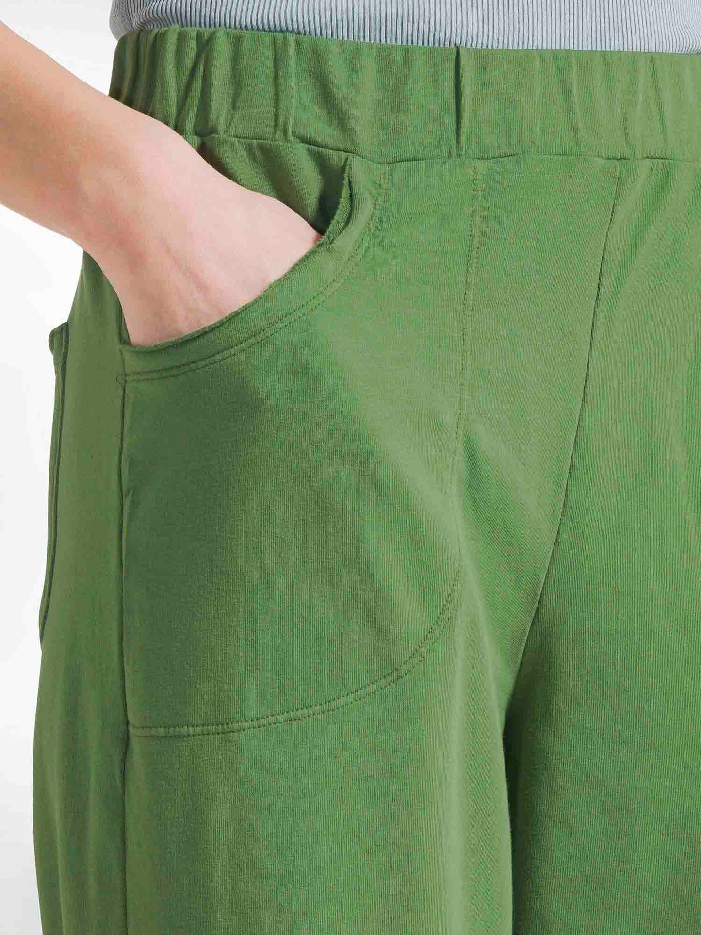 DEHA PANTA FLEECE - VERDE
