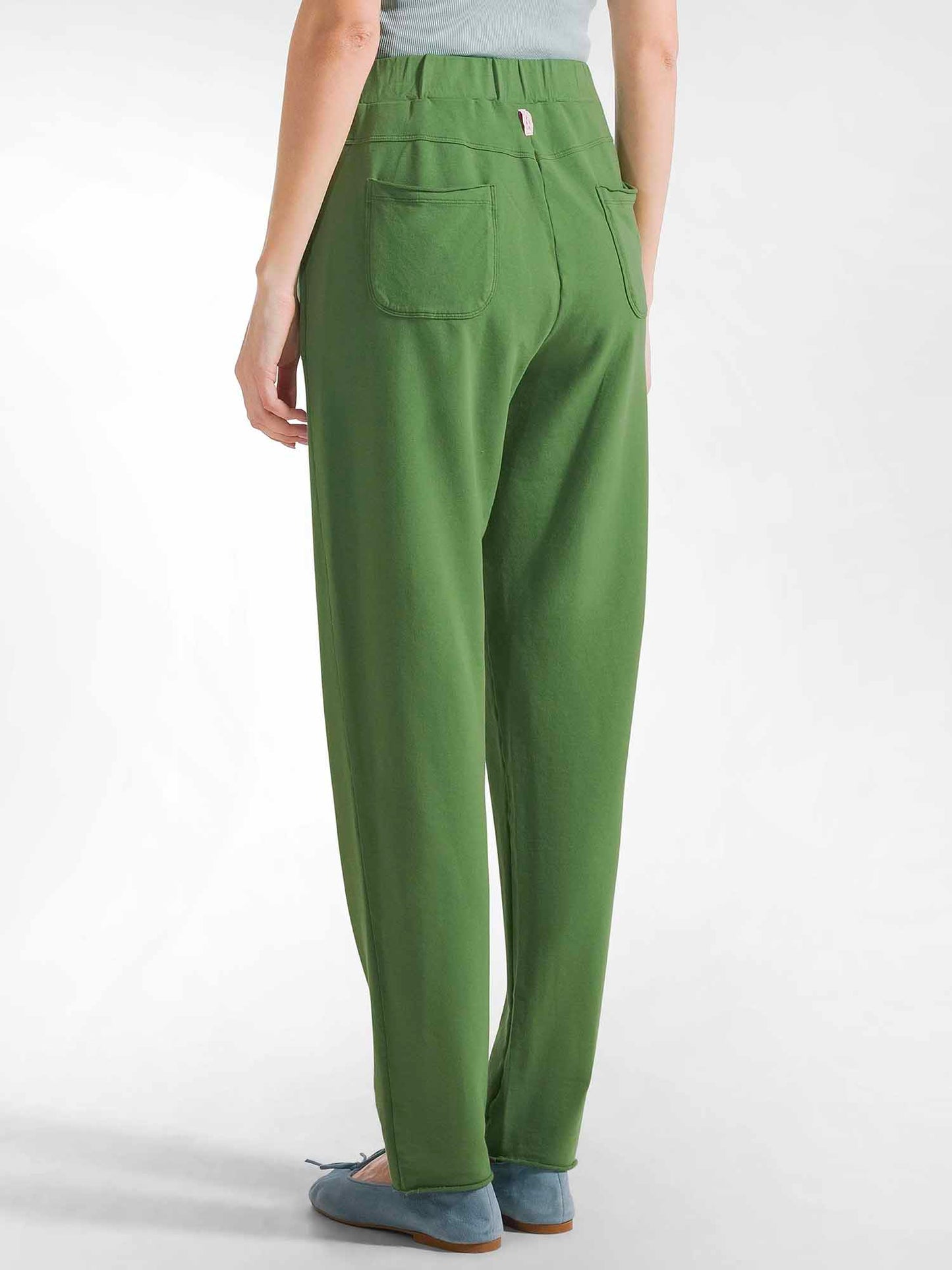 DEHA PANTA FLEECE - VERDE