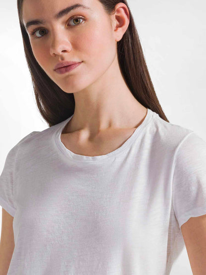DEHA T-SHIRT FLAMM? - BIANCO