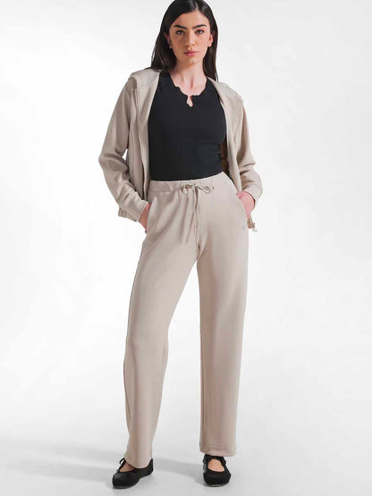 DEHA PANTALONE MODAL - BEIGE