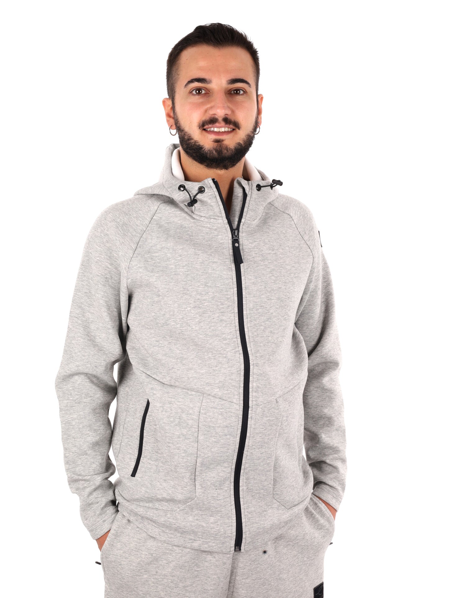 Energetics Toddy IX, felpa da uomo grigia