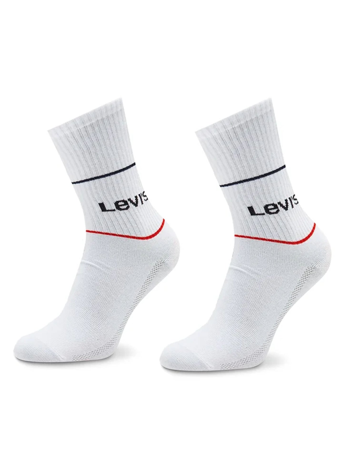 CALZE SET 2 PAIA LEVI'S UOMO BIANCO
