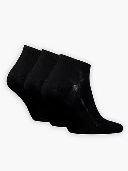 CALZE 3 PAIA LOW CUT BATWING LEVI'S UOMO NERO