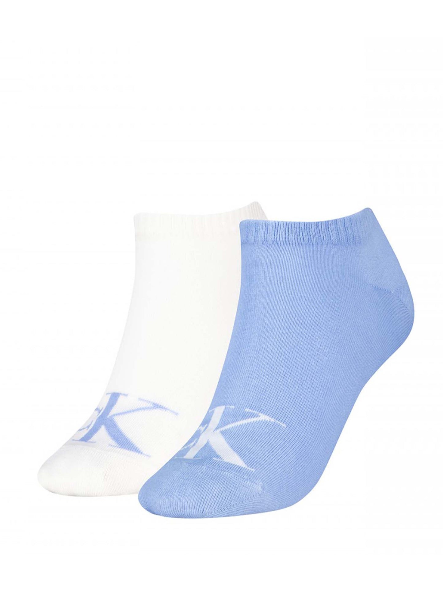 Calzini sneaker donna Calvin Klein in set da 2 paia multicolore