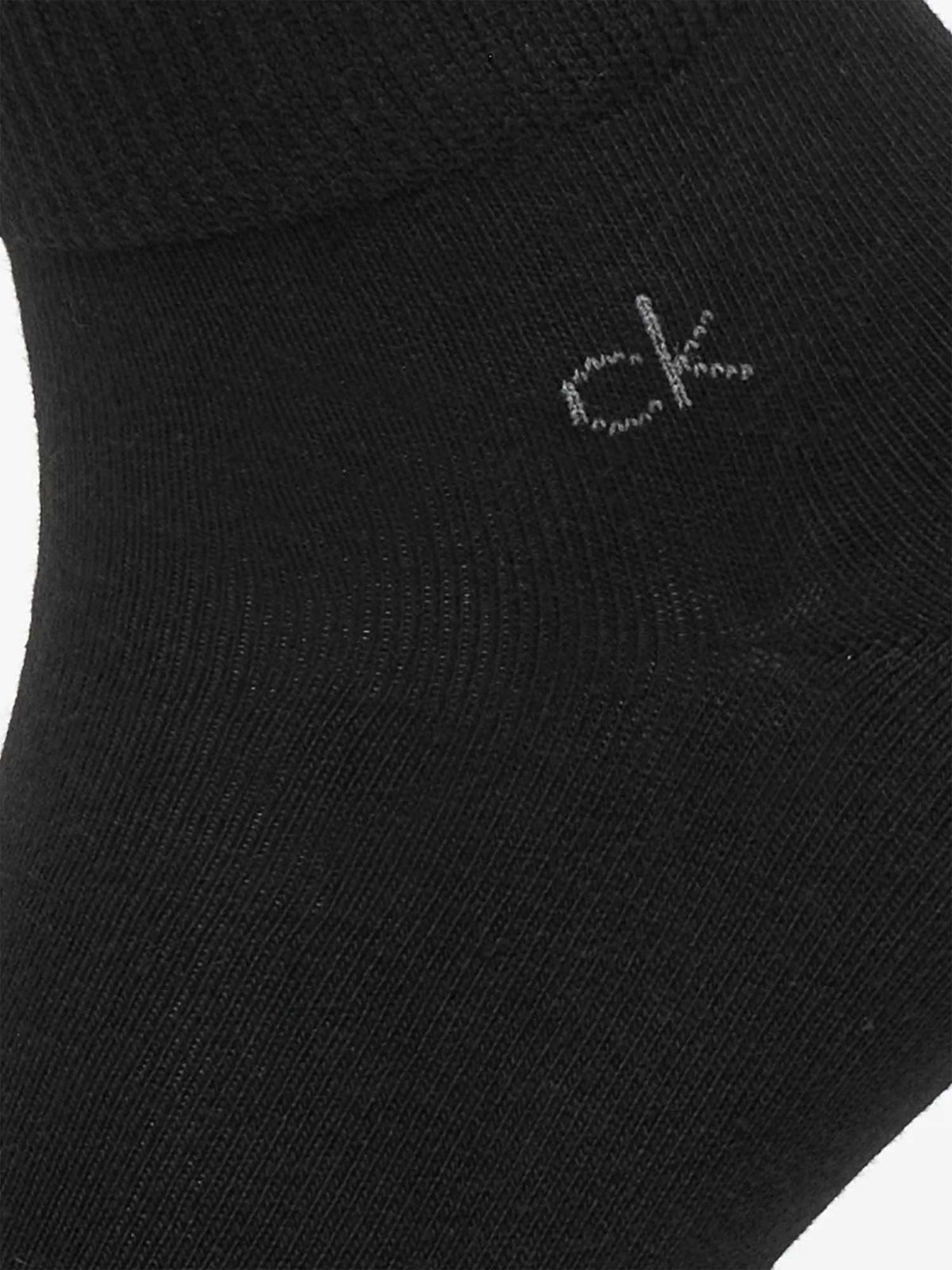 Ck quarter 3P calze da unisex nero