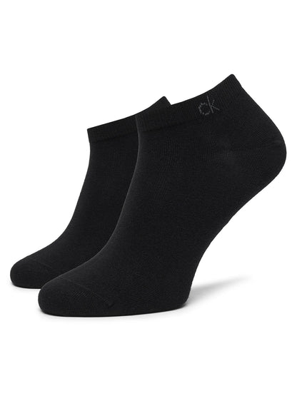 Set da 3 paia di calzini sneaker neri Calvin Klein uomo