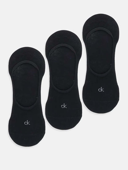 Set da 3 paia di calzini corti neri da uomo Calvin Klein Jeans