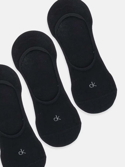 Set da 3 paia di calzini corti neri da uomo Calvin Klein Jeans
