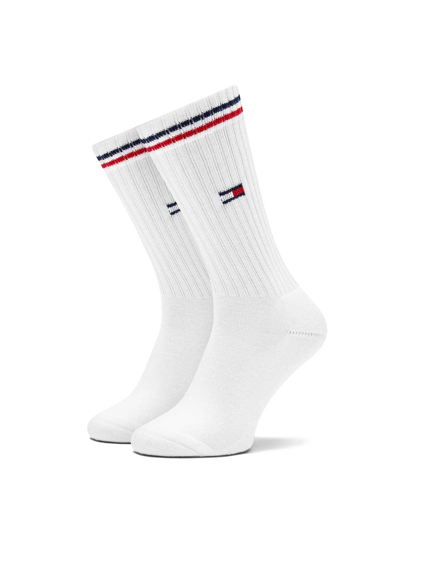 Tommy Jeans Sock, calzini unisex bianchi iconici e confortevoli