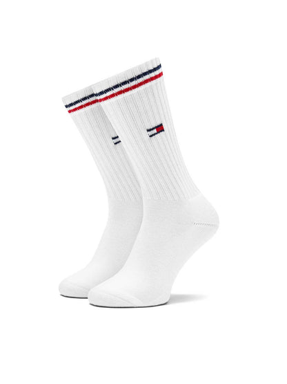 Tommy Jeans Sock, calzini unisex bianchi iconici e confortevoli