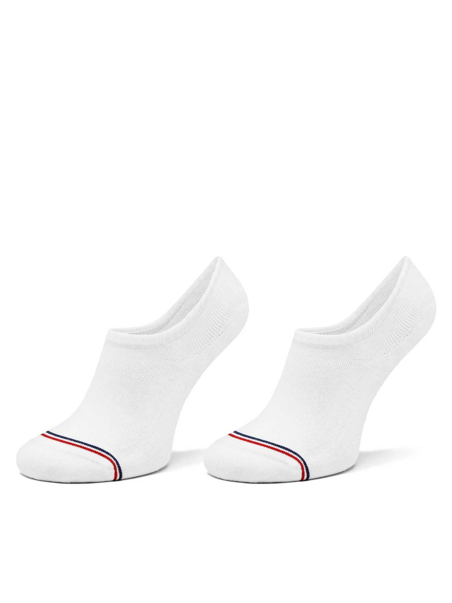 Calzini unisex bianchi Tommy J. Footie, perfetti per ogni giorno