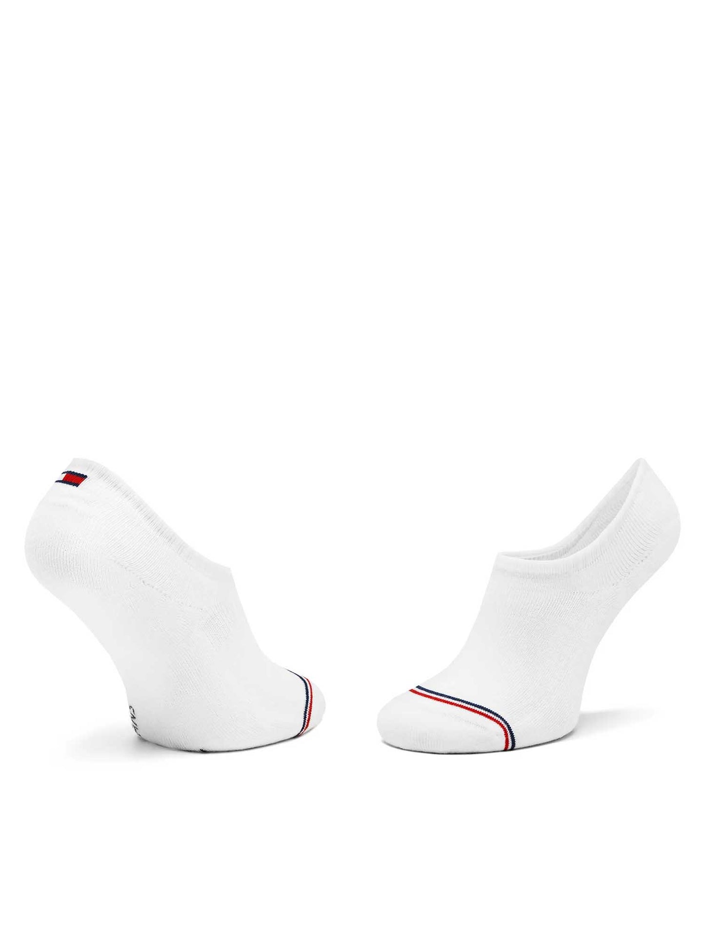 Calzini unisex bianchi Tommy J. Footie, perfetti per ogni giorno