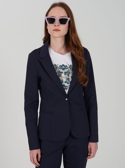 GIACCA PUNTO MILANO YES ZEE DONNA BLU