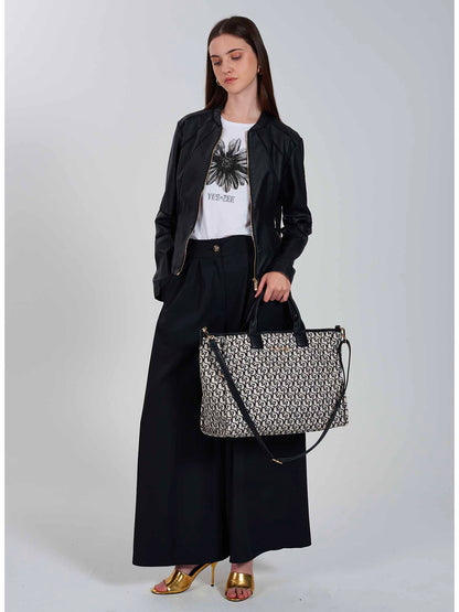 GIACCA IN ECOPELLE YES ZEE RAGAZZA - NERO