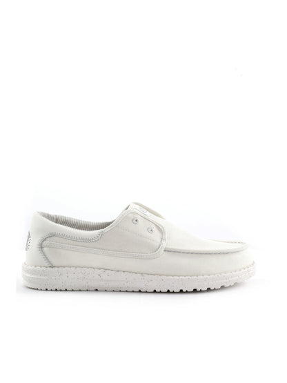 Hey Dude Wally Cru, slip on uomo bianche ultraleggere e confortevoli