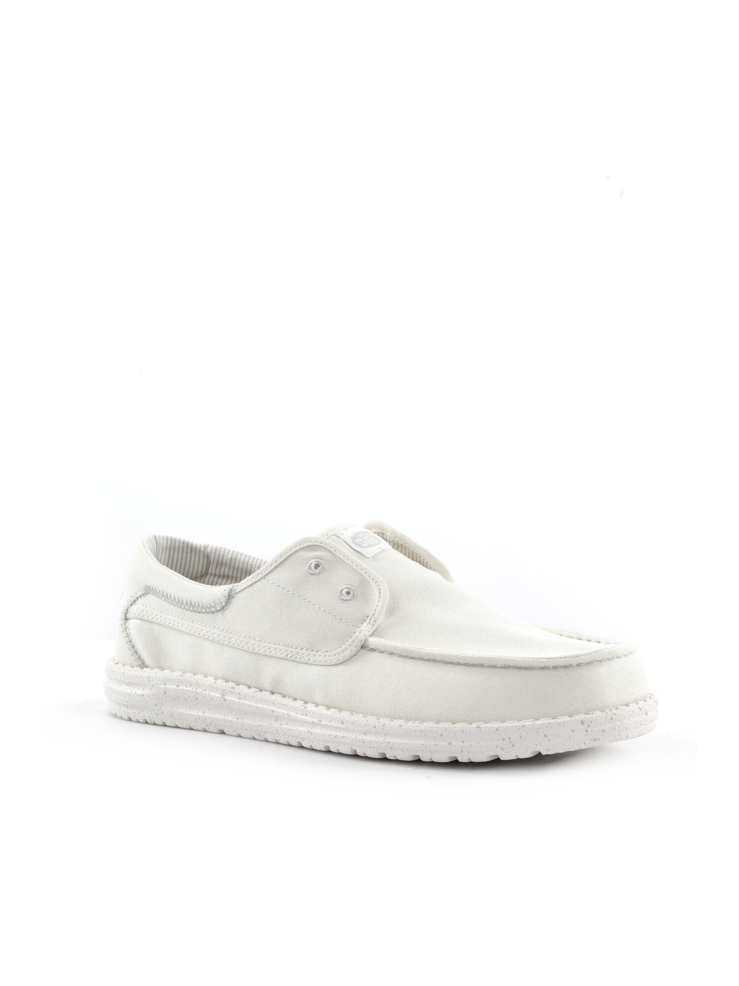 Hey Dude Wally Cru, slip on uomo bianche ultraleggere e confortevoli
