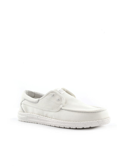 Hey Dude Wally Cru, slip on uomo bianche ultraleggere e confortevoli
