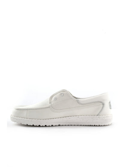 Hey Dude Wally Cru, slip on uomo bianche ultraleggere e confortevoli