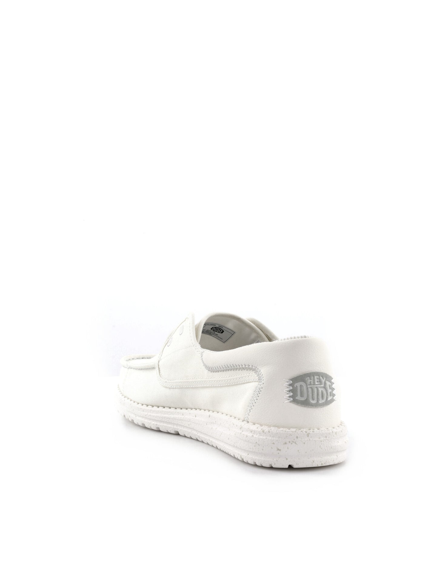 Hey Dude Wally Cru, slip on uomo bianche ultraleggere e confortevoli