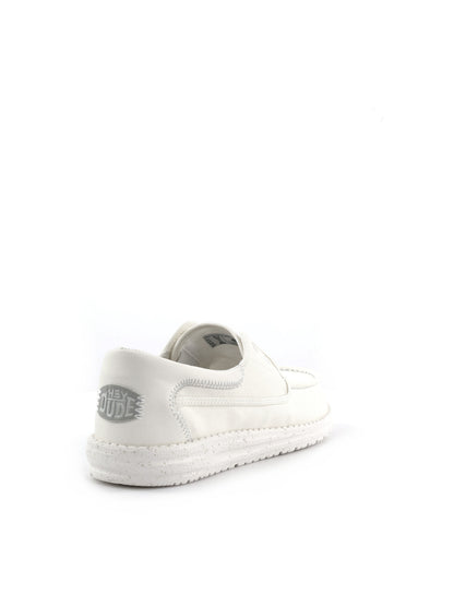 Hey Dude Wally Cru, slip on uomo bianche ultraleggere e confortevoli