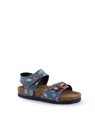 Sandali Shoelab Gem's in blu per unisex bambino