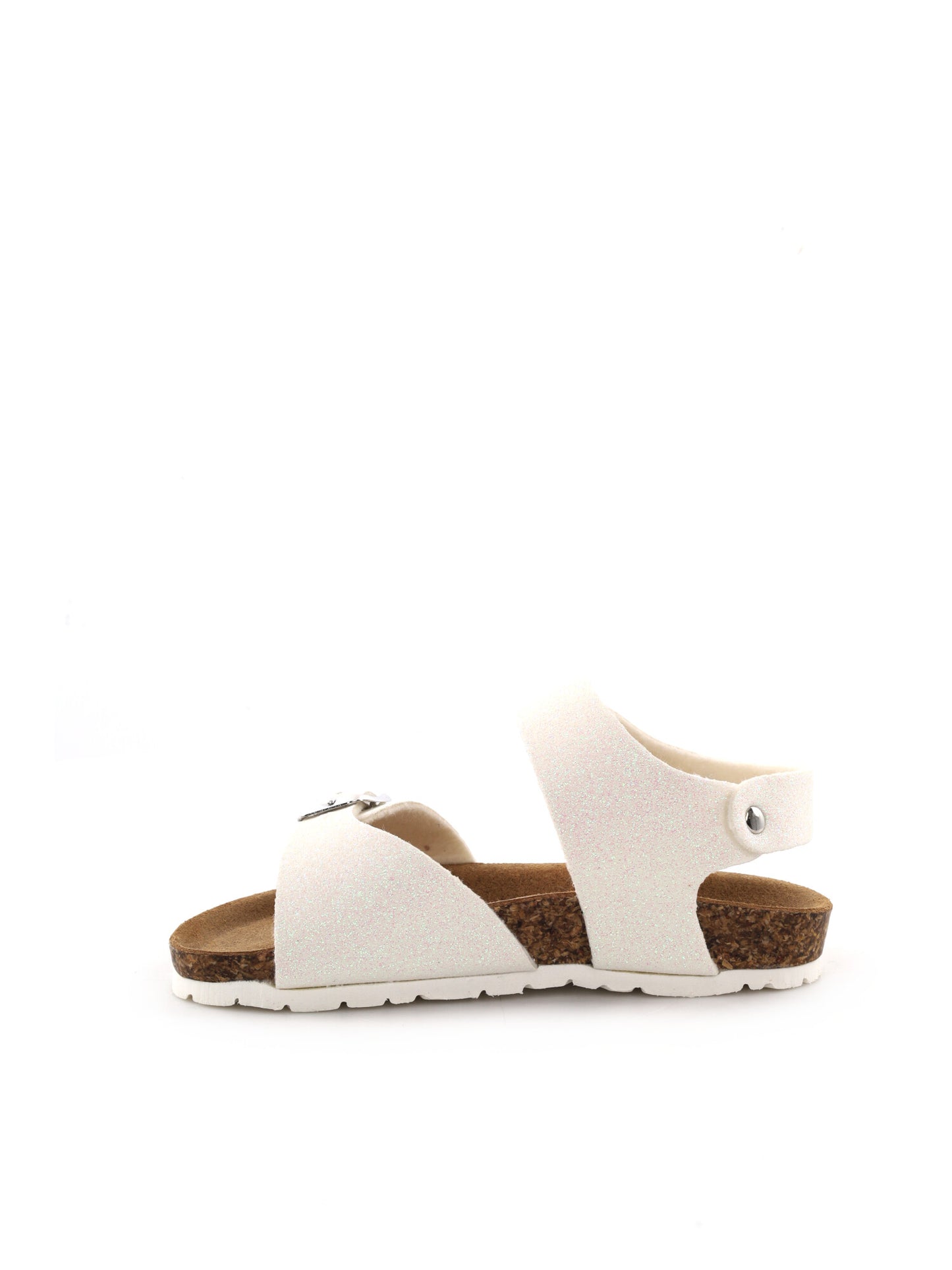 Shoelab Sandali unisex bambino Gem's bianchi comodi e resistenti